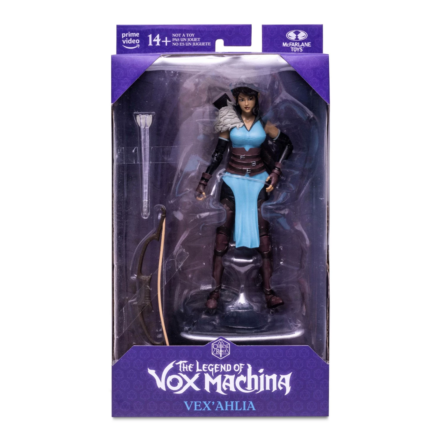 McFarlane Critical Role 7" Vox Machina Vex’Ahlia Action Figure - Image 9