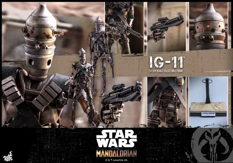 Hot Toys 1:6 Star Wars The Mandalorian IG-11 - Image 2