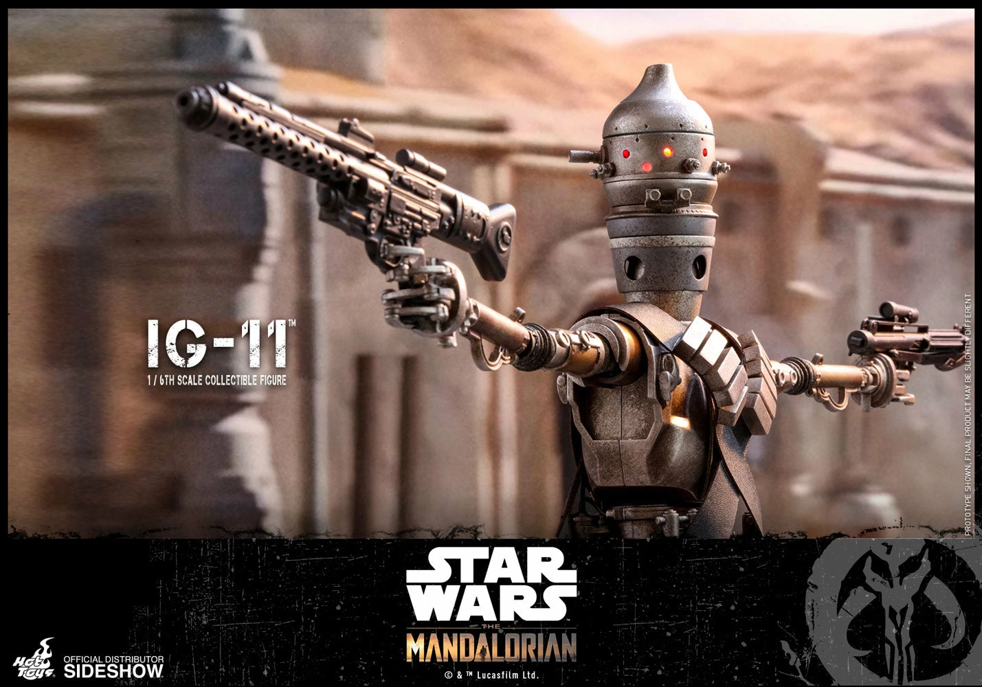 Hot Toys 1:6 Star Wars The Mandalorian IG-11 - Image 19