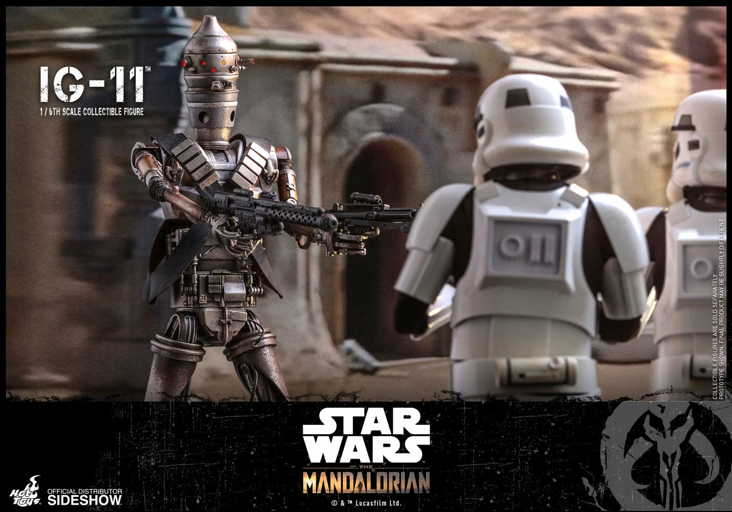 Hot Toys 1:6 Star Wars The Mandalorian IG-11 - Image 7