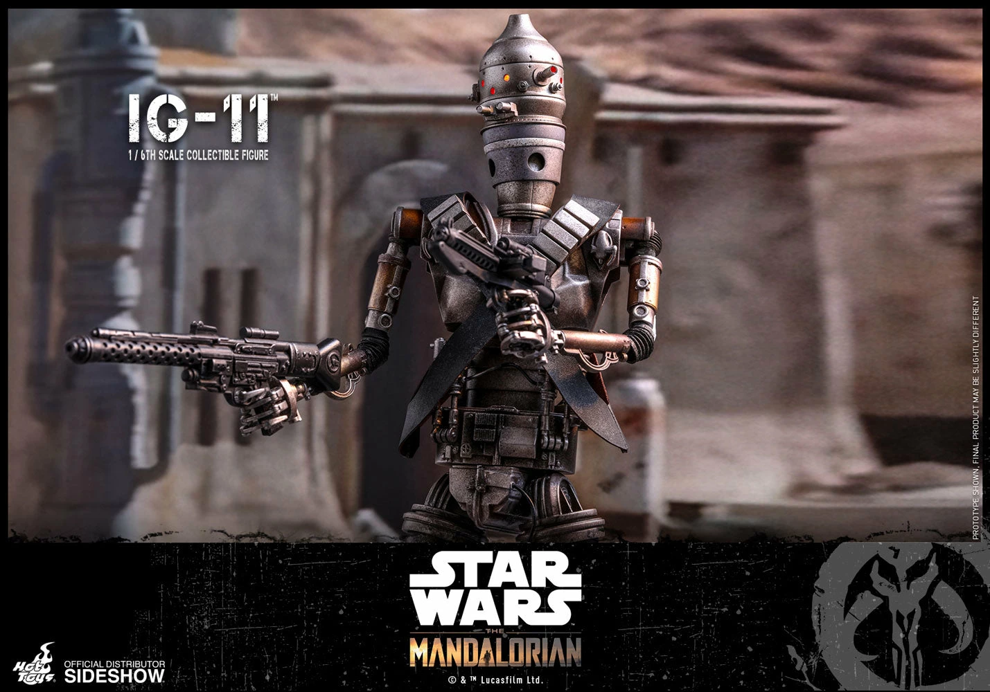 Hot Toys 1:6 Star Wars The Mandalorian IG-11 - Image 11