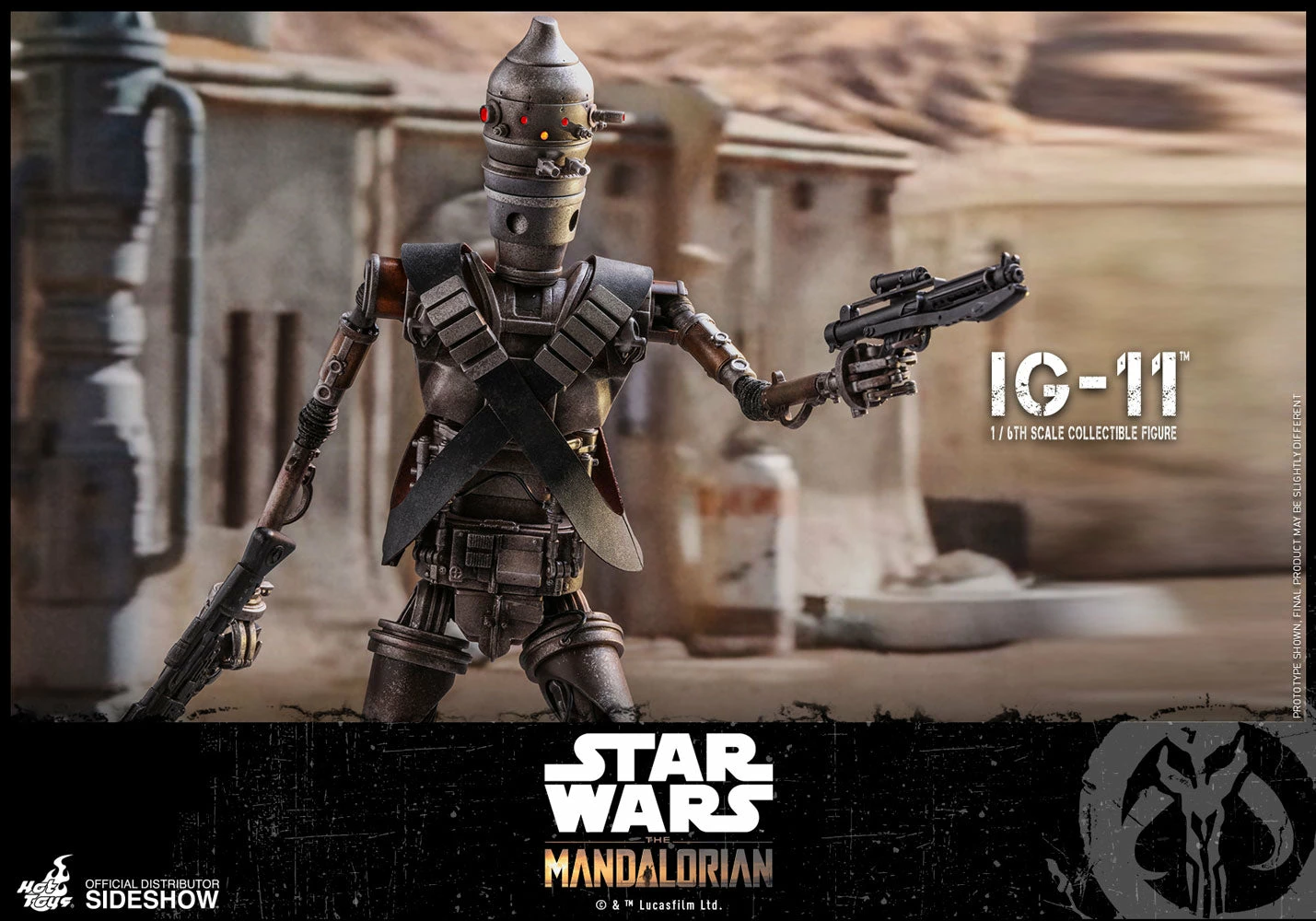 Hot Toys 1:6 Star Wars The Mandalorian IG-11 - Image 4