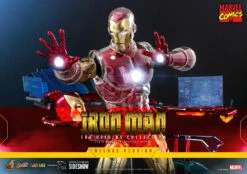Hot Toys Marvel Comics The Origin Collection 1/6th Scale Deluxe Iron Man Figure