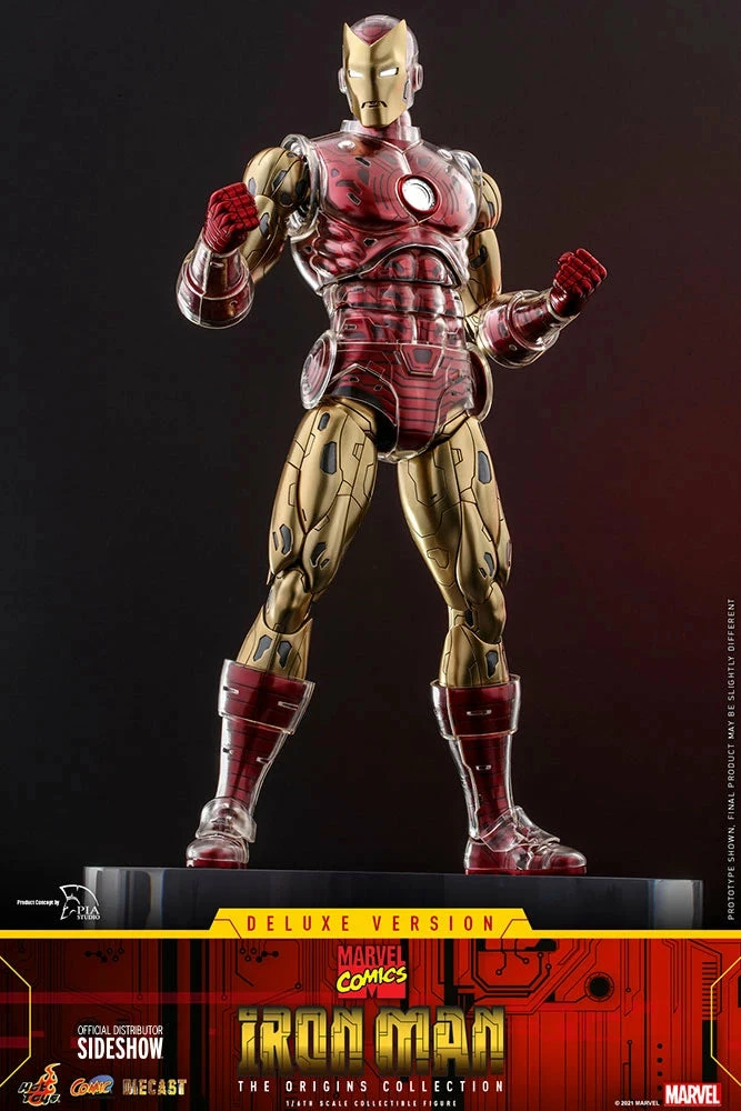 Hot Toys Marvel Comics The Origin Collection 1/6th Scale Deluxe Iron Man Figure - Image 13