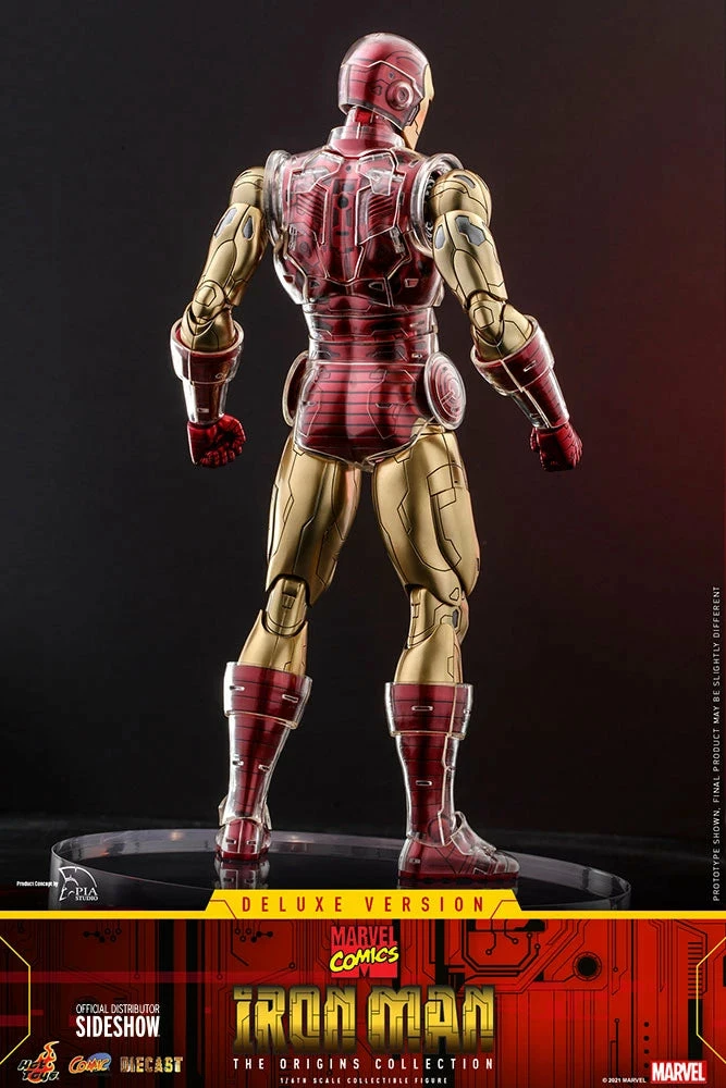 Hot Toys Marvel Comics The Origin Collection 1/6th Scale Deluxe Iron Man Figure - Image 14