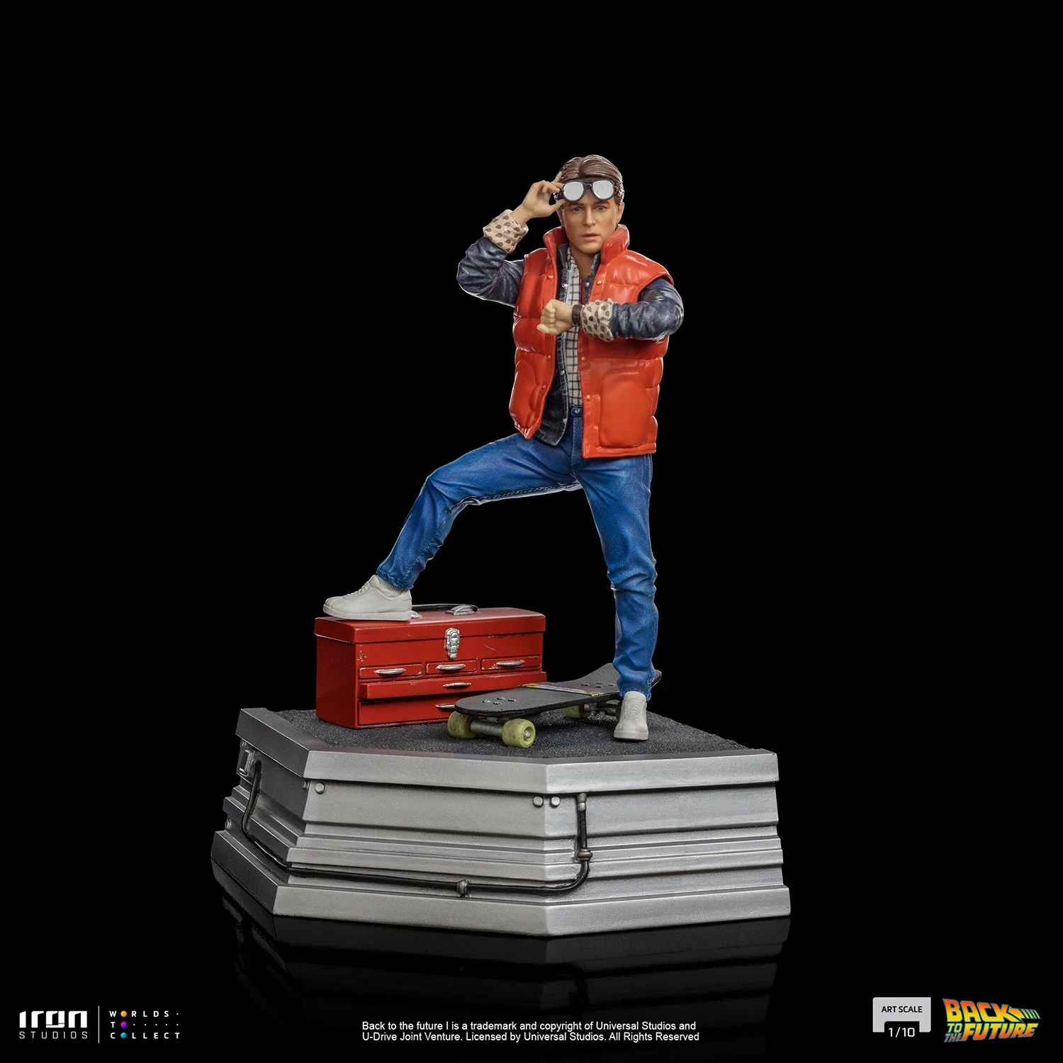 Iron Studios Back To The Future Marty McFly 1/10 Art Scale Statue - Image 4