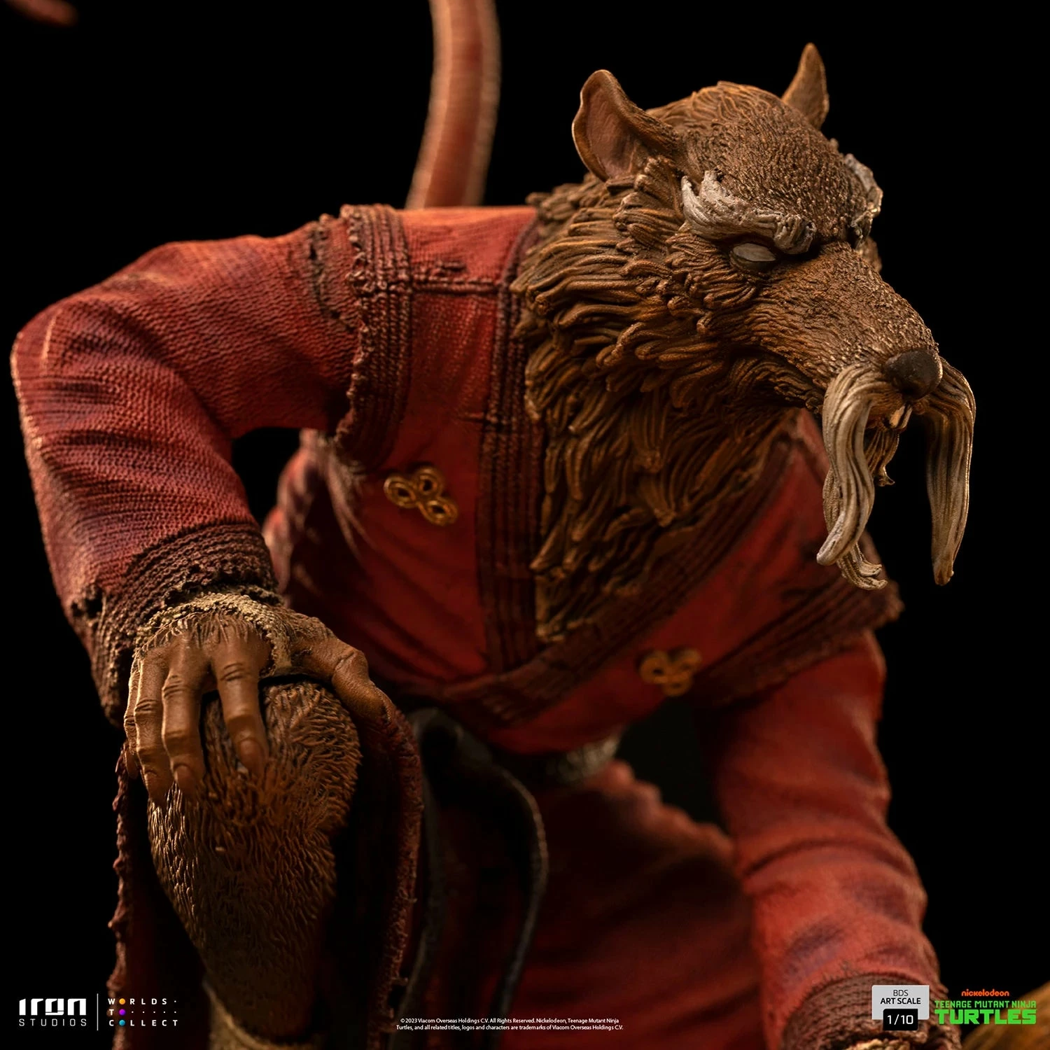 Iron Studios Teenage Mutant Ninja Turtles Battle Diorama Series Splinter 1/10 Art Scale Statue - Image 8