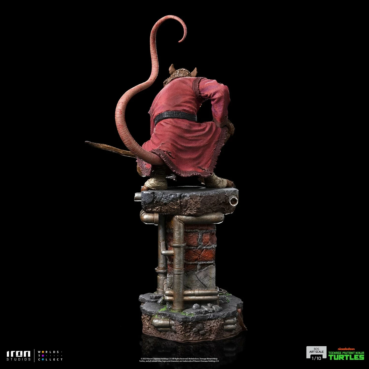 Iron Studios Teenage Mutant Ninja Turtles Battle Diorama Series Splinter 1/10 Art Scale Statue - Image 9