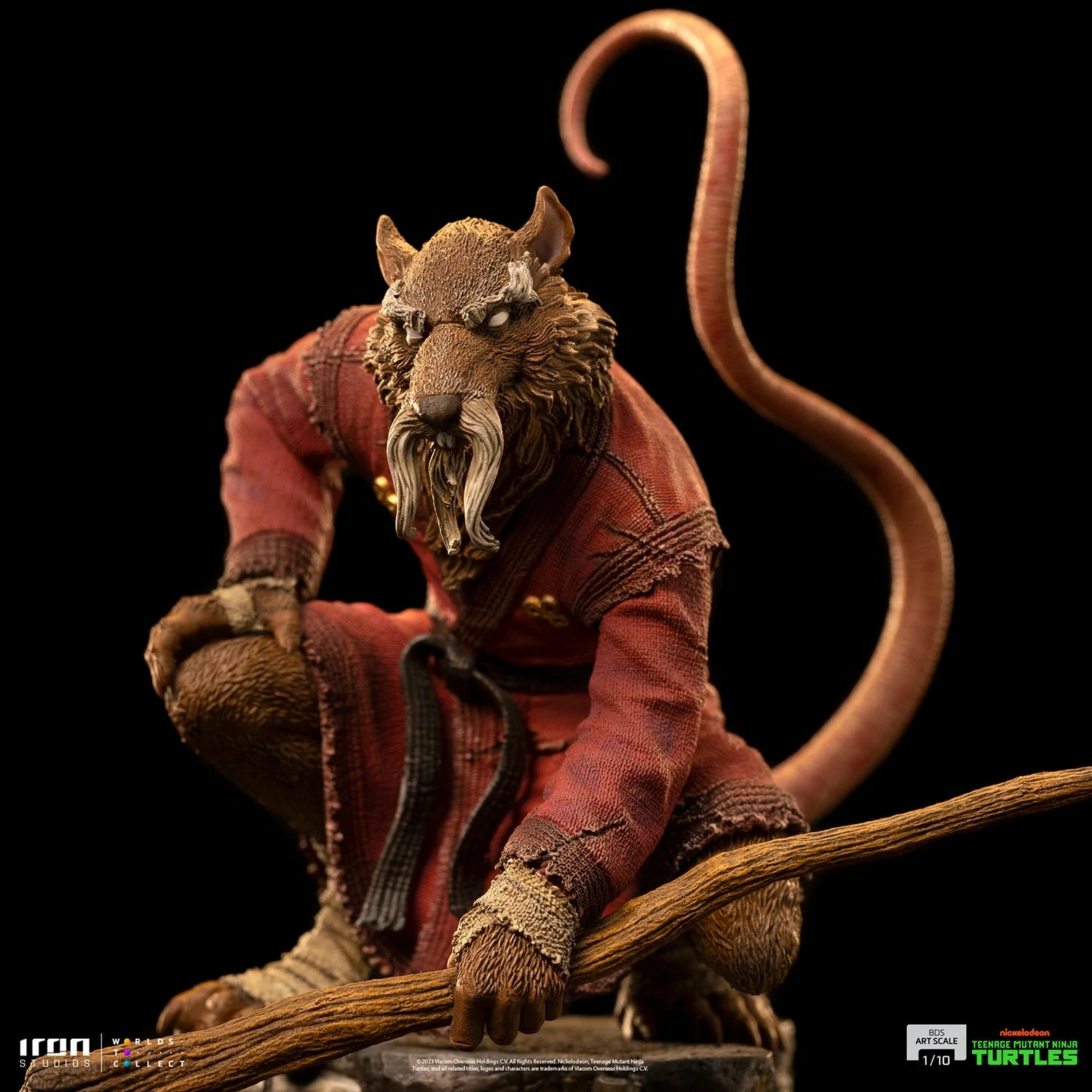 Iron Studios Teenage Mutant Ninja Turtles Battle Diorama Series Splinter 1/10 Art Scale Statue - Image 14