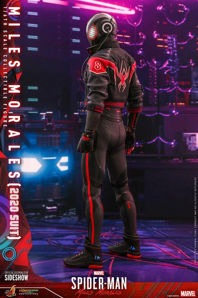 Hot Toys Spider-Man Into The Spider-Verse 1/6th Scale Miles Morales 2020 Suit Figure - Image 16