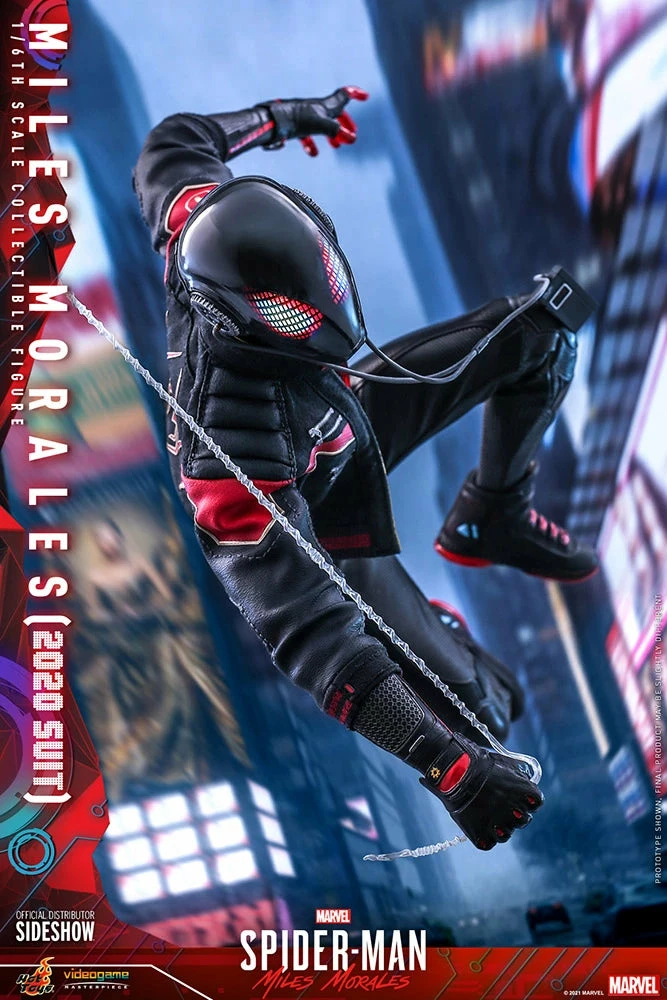 Hot Toys Spider-Man Into The Spider-Verse 1/6th Scale Miles Morales 2020 Suit Figure