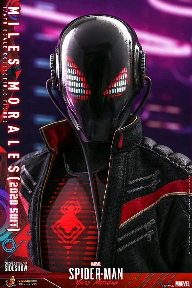 Hot Toys Spider-Man Into The Spider-Verse 1/6th Scale Miles Morales 2020 Suit Figure - Image 7