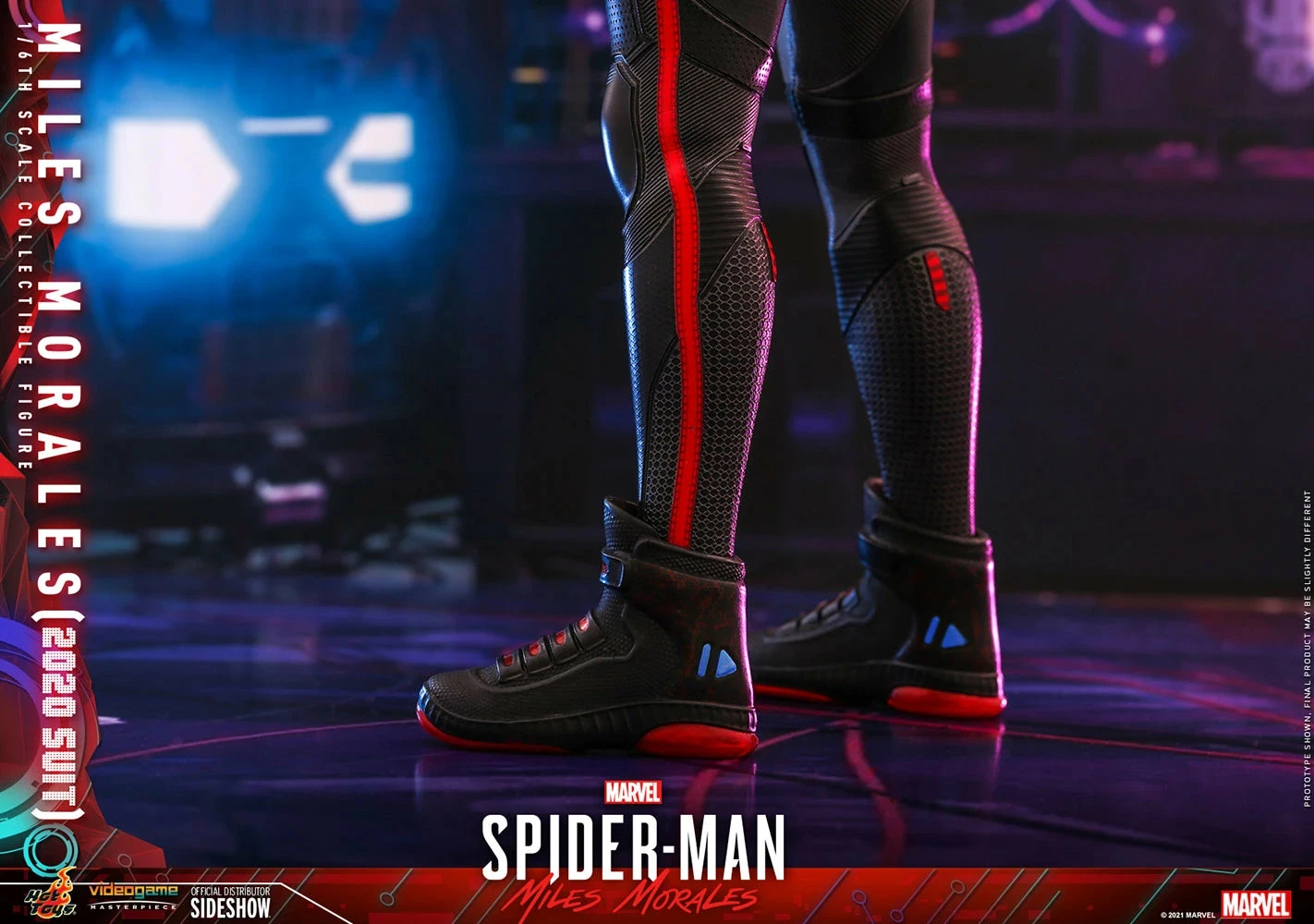 Hot Toys Spider-Man Into The Spider-Verse 1/6th Scale Miles Morales 2020 Suit Figure - Image 14