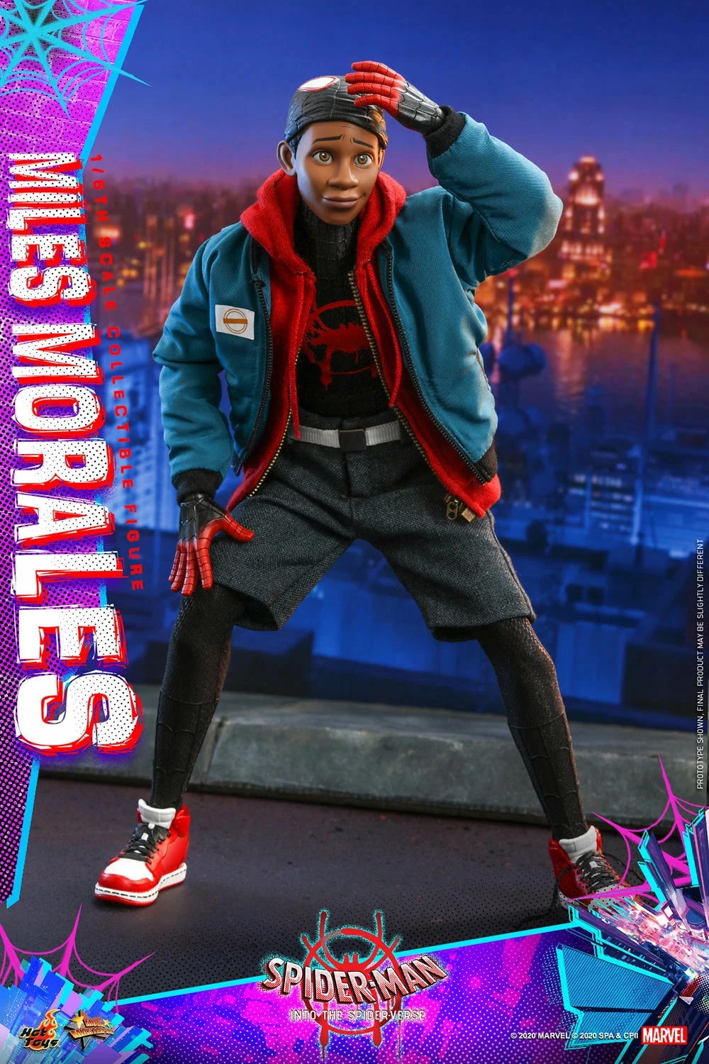 Hot Toys Spider-Man Into The Spider-Verse 1/6th Scale Miles Morales Figure - Image 19