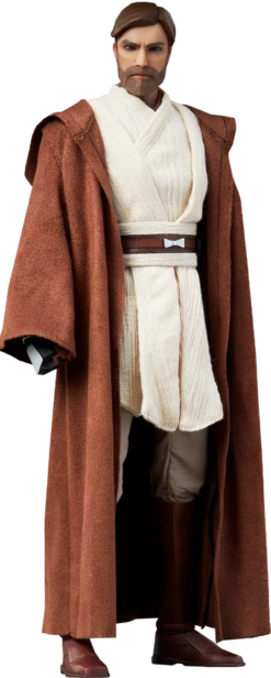 Sideshow Star Wars The Clone Wars Action Figure 1/6 Scale Obi-Wan Kenobi