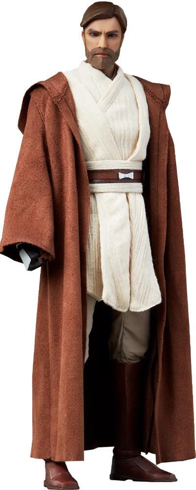 Sideshow Star Wars The Clone Wars Action Figure 1/6 Scale Obi-Wan Kenobi
