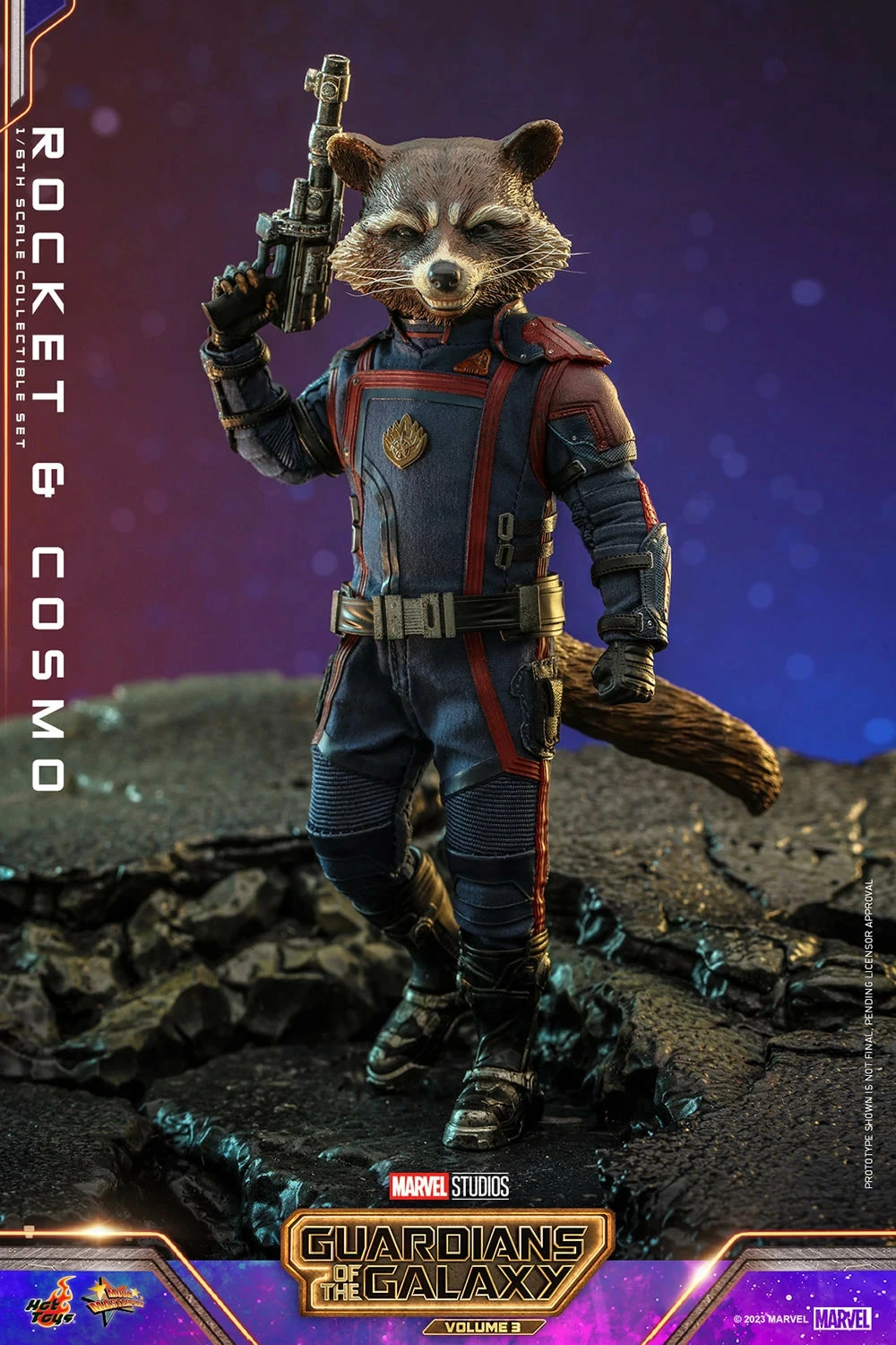 Hot Toys Guardians Of The Galaxy Vol. 3Rocket And Cosmo 1/6th Scale Figure Set - Image 18