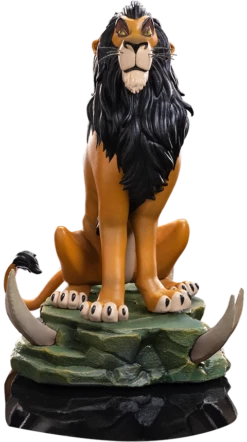 Iron Studios Disney The Lion King 1/10 Art Scale Scar Statue