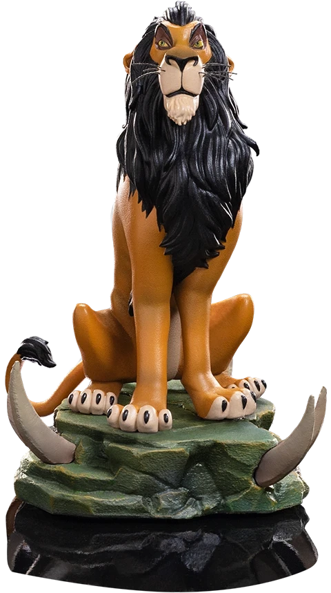Iron Studios Disney The Lion King 1/10 Art Scale Scar Statue