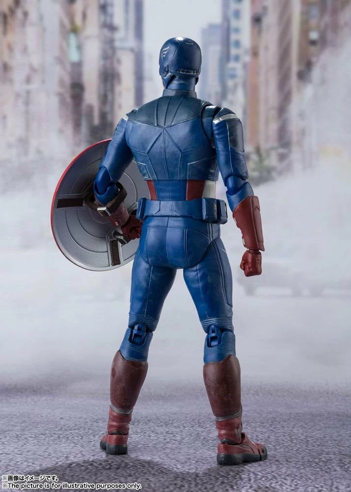 Avengers S.H. Figuarts Action Figure Captain America (Avengers Assemble Edition) 15 Cm - Image 4