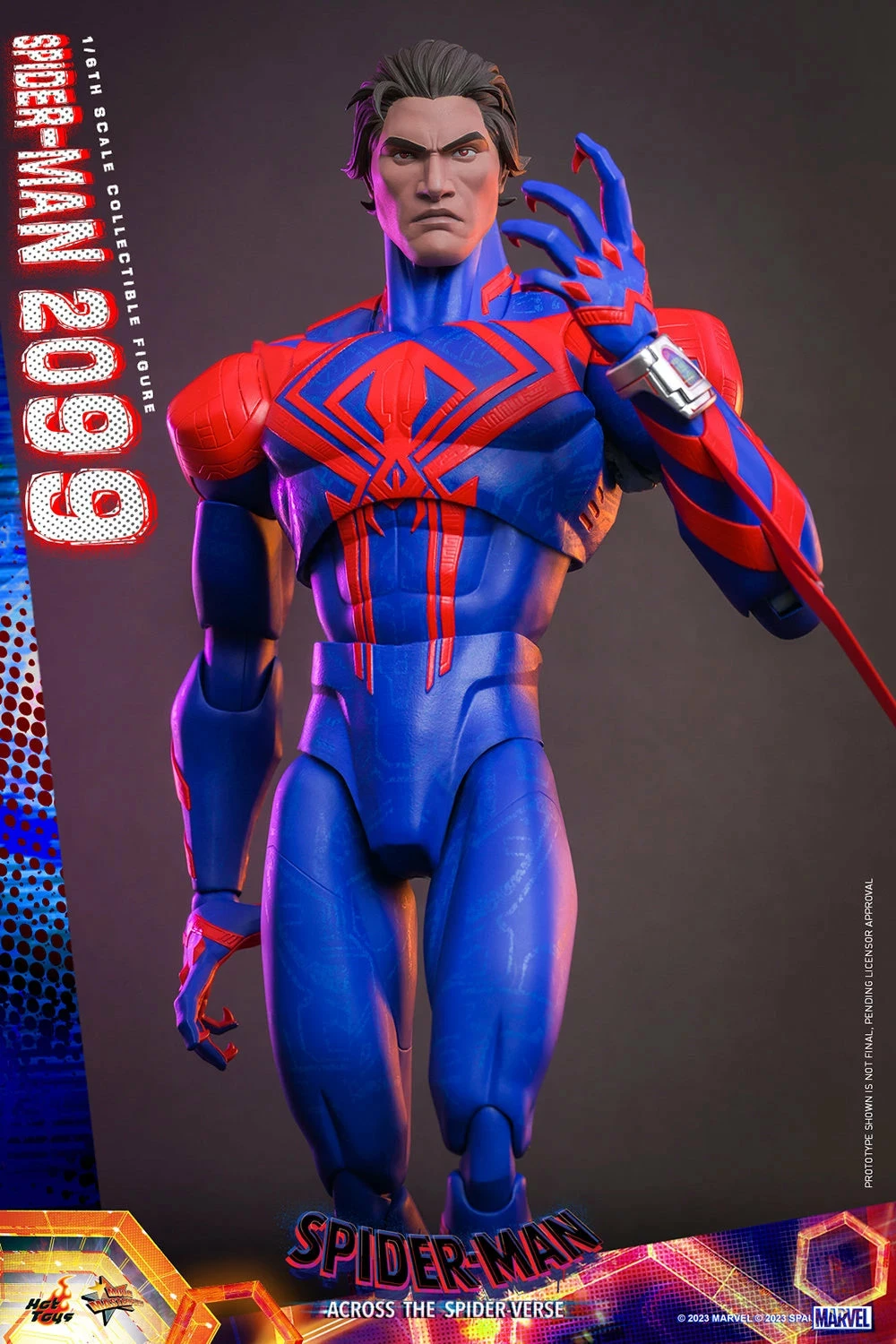 Hot Toys Spider-Man Across The Spider-Verse Spider-Man 2099 1/6th ScaleFigure - Image 9