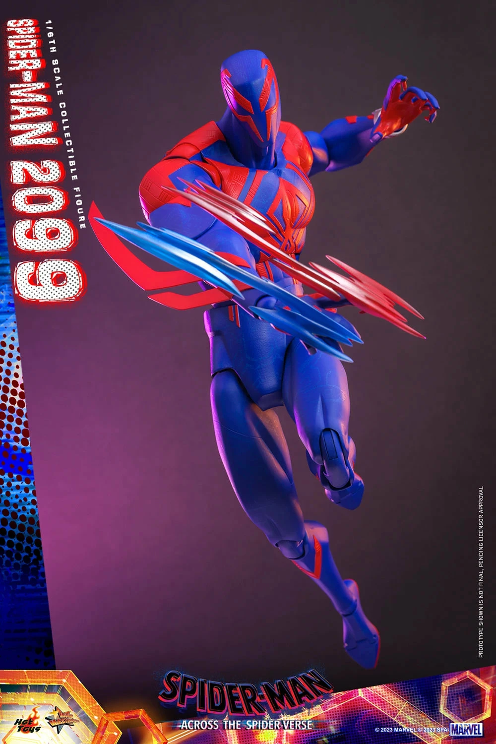 Hot Toys Spider-Man Across The Spider-Verse Spider-Man 2099 1/6th ScaleFigure - Image 18