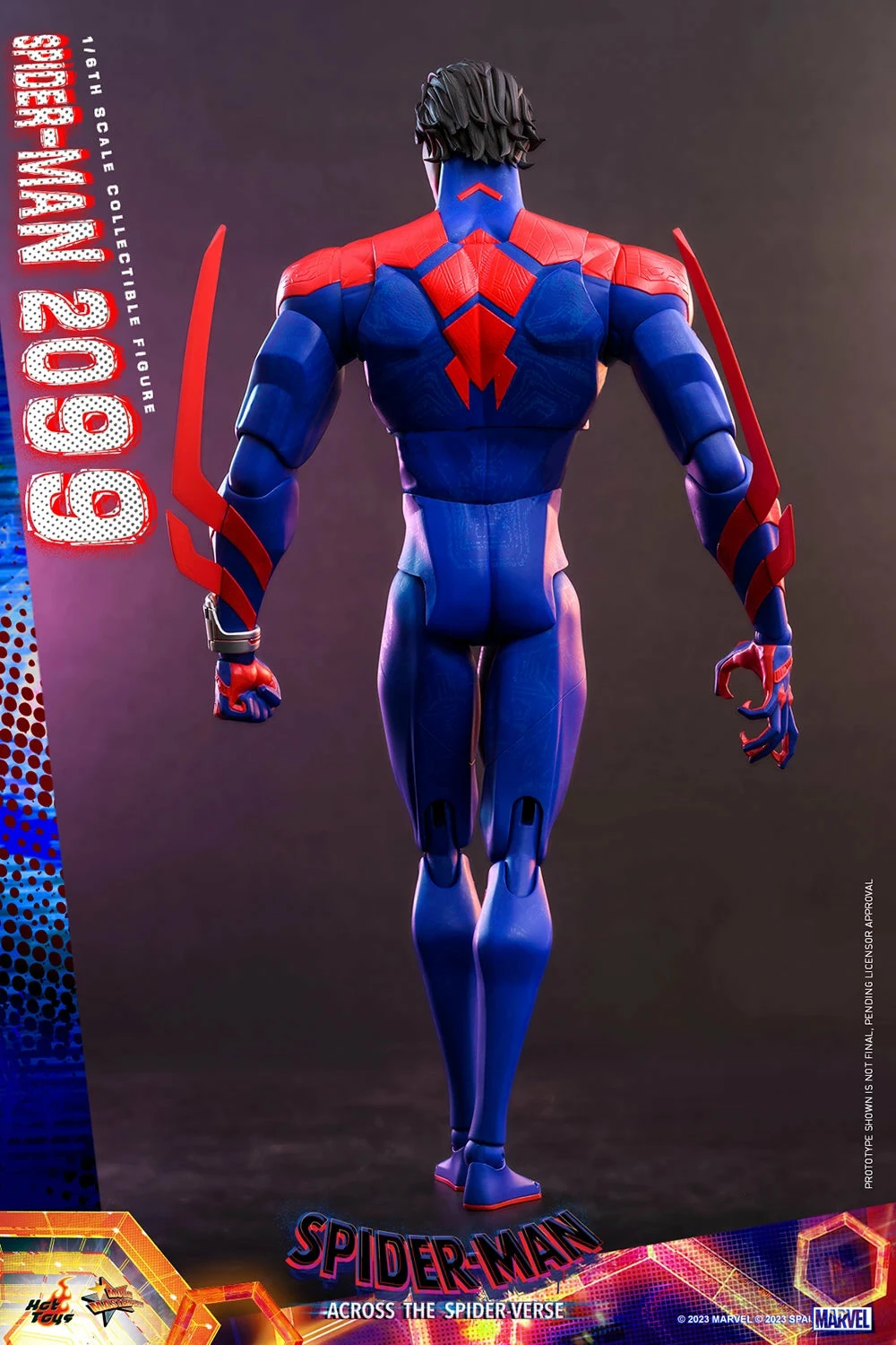 Hot Toys Spider-Man Across The Spider-Verse Spider-Man 2099 1/6th ScaleFigure - Image 19