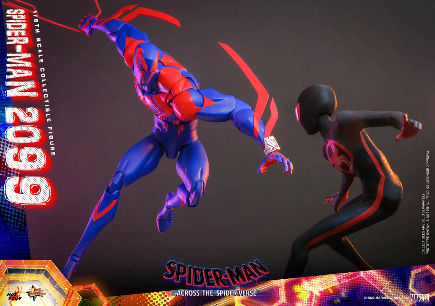Hot Toys Spider-Man Across The Spider-Verse Spider-Man 2099 1/6th ScaleFigure - Image 20