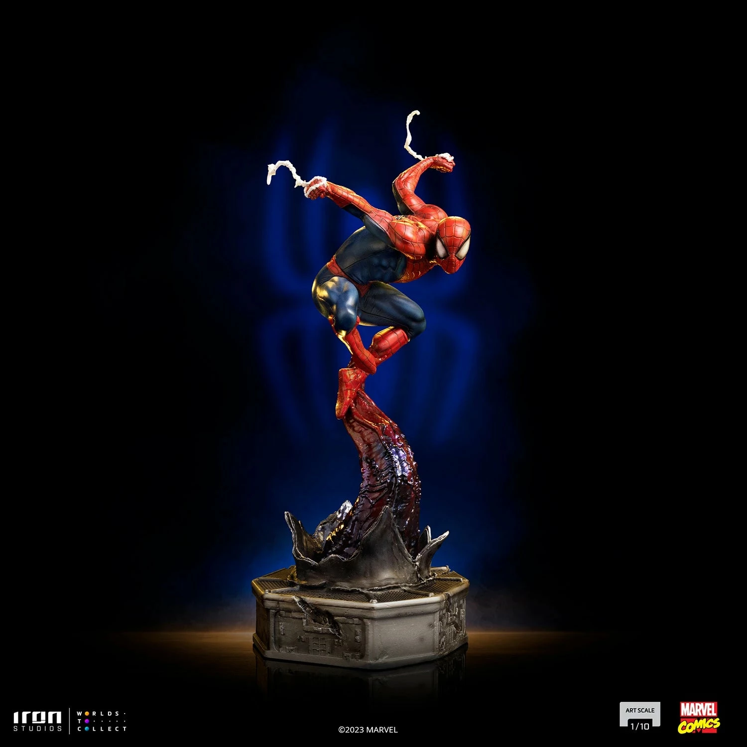 Iron Studios Marvel Comics Spider-Man 1/10 Art Scale Statue - Image 11