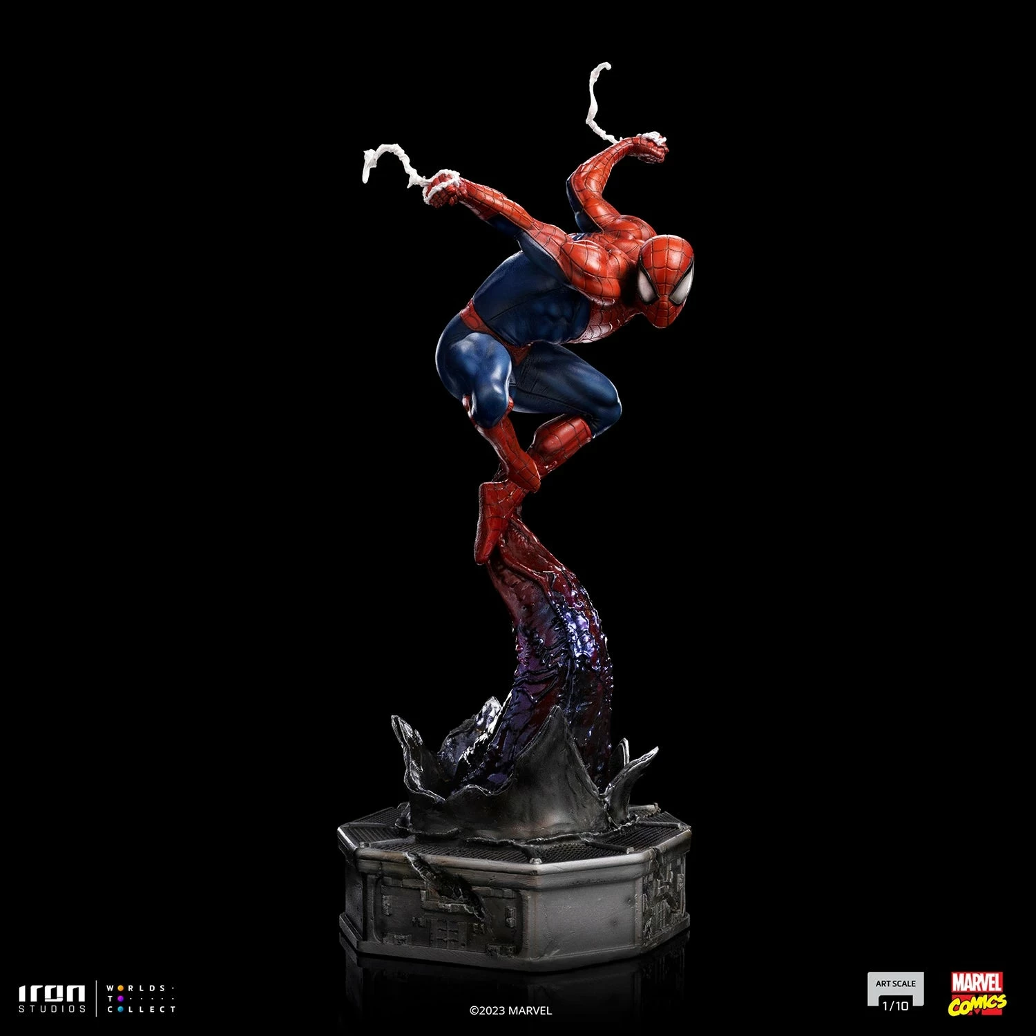 Iron Studios Marvel Comics Spider-Man 1/10 Art Scale Statue - Image 14