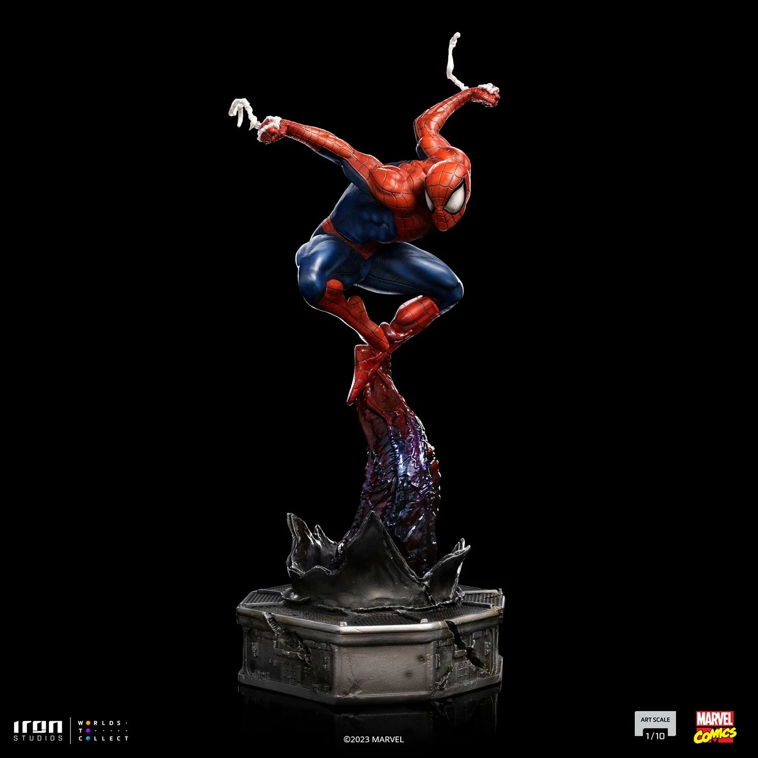 Iron Studios Marvel Comics Spider-Man 1/10 Art Scale Statue - Image 15