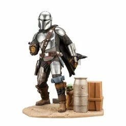 Star Wars The Mandalorian ArtFX Mandalorian & The Child Statue