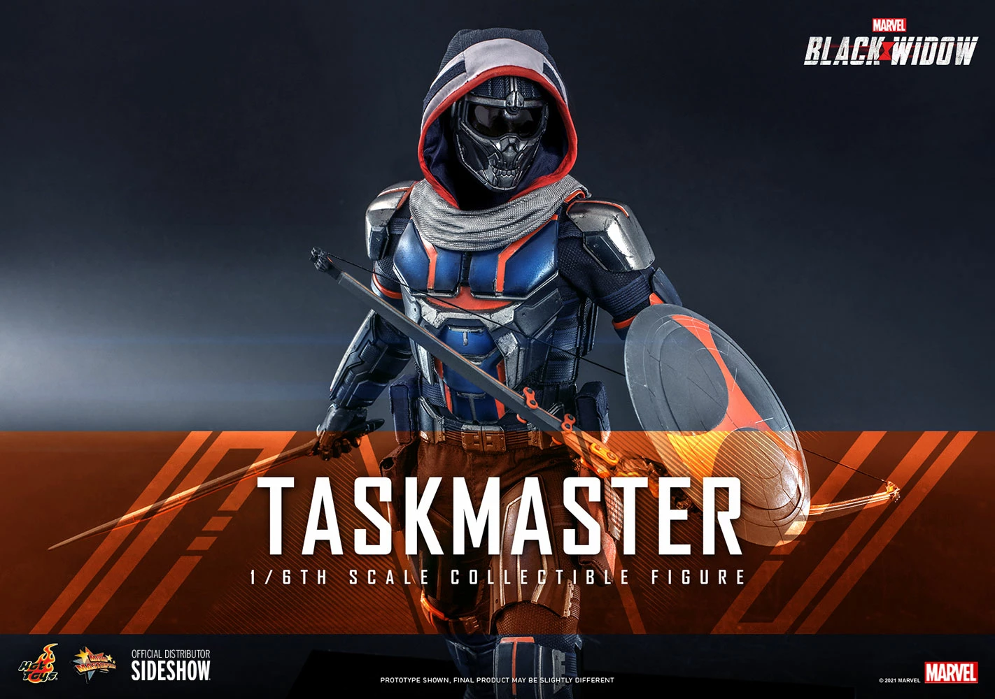 Hot Toys Black Widow Movie Masterpiece 1/6 Scale Action Figure Taskmaster - Image 3