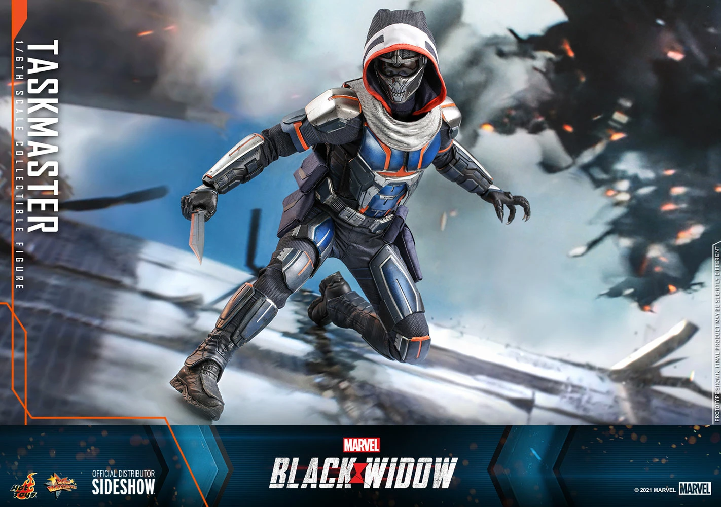 Hot Toys Black Widow Movie Masterpiece 1/6 Scale Action Figure Taskmaster - Image 11