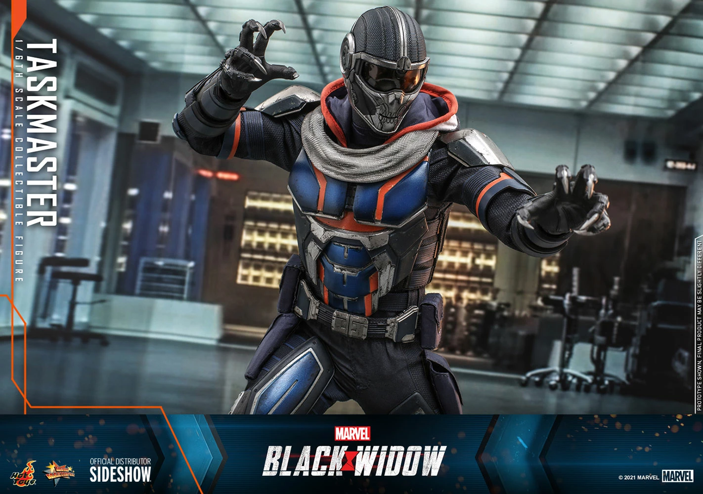 Hot Toys Black Widow Movie Masterpiece 1/6 Scale Action Figure Taskmaster - Image 12