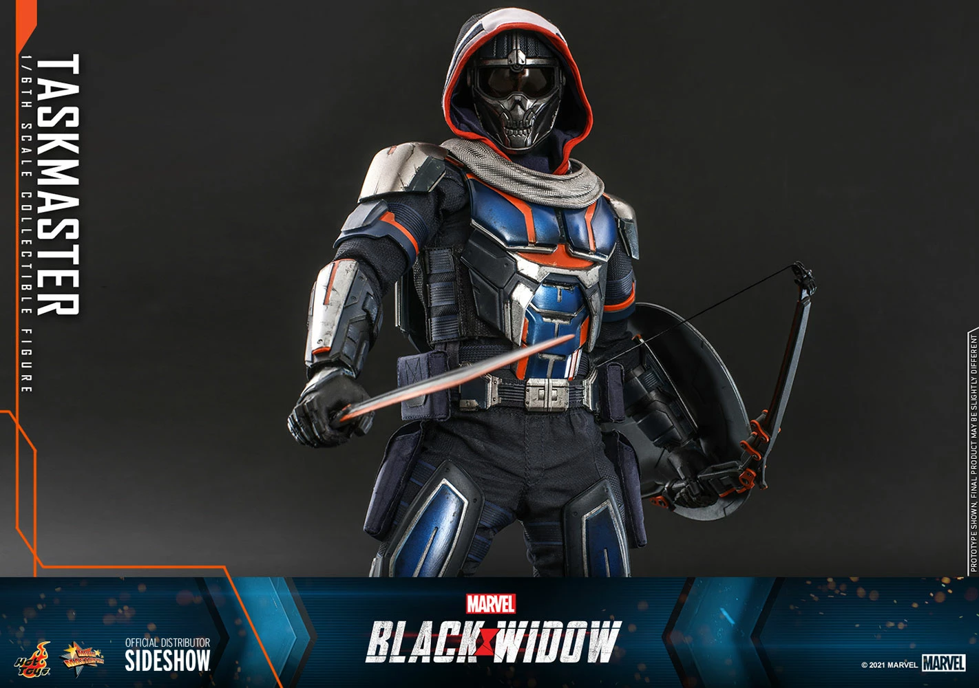 Hot Toys Black Widow Movie Masterpiece 1/6 Scale Action Figure Taskmaster - Image 17
