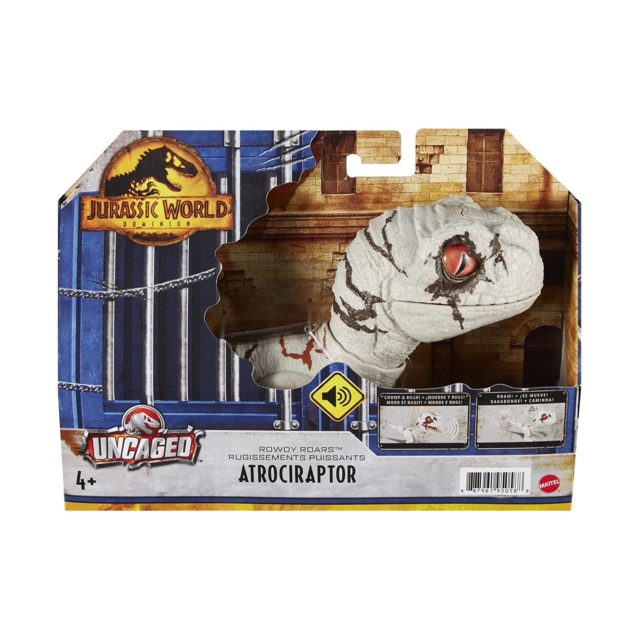 Jurassic World Dominion Uncaged Rowdy Roars Atrociraptor