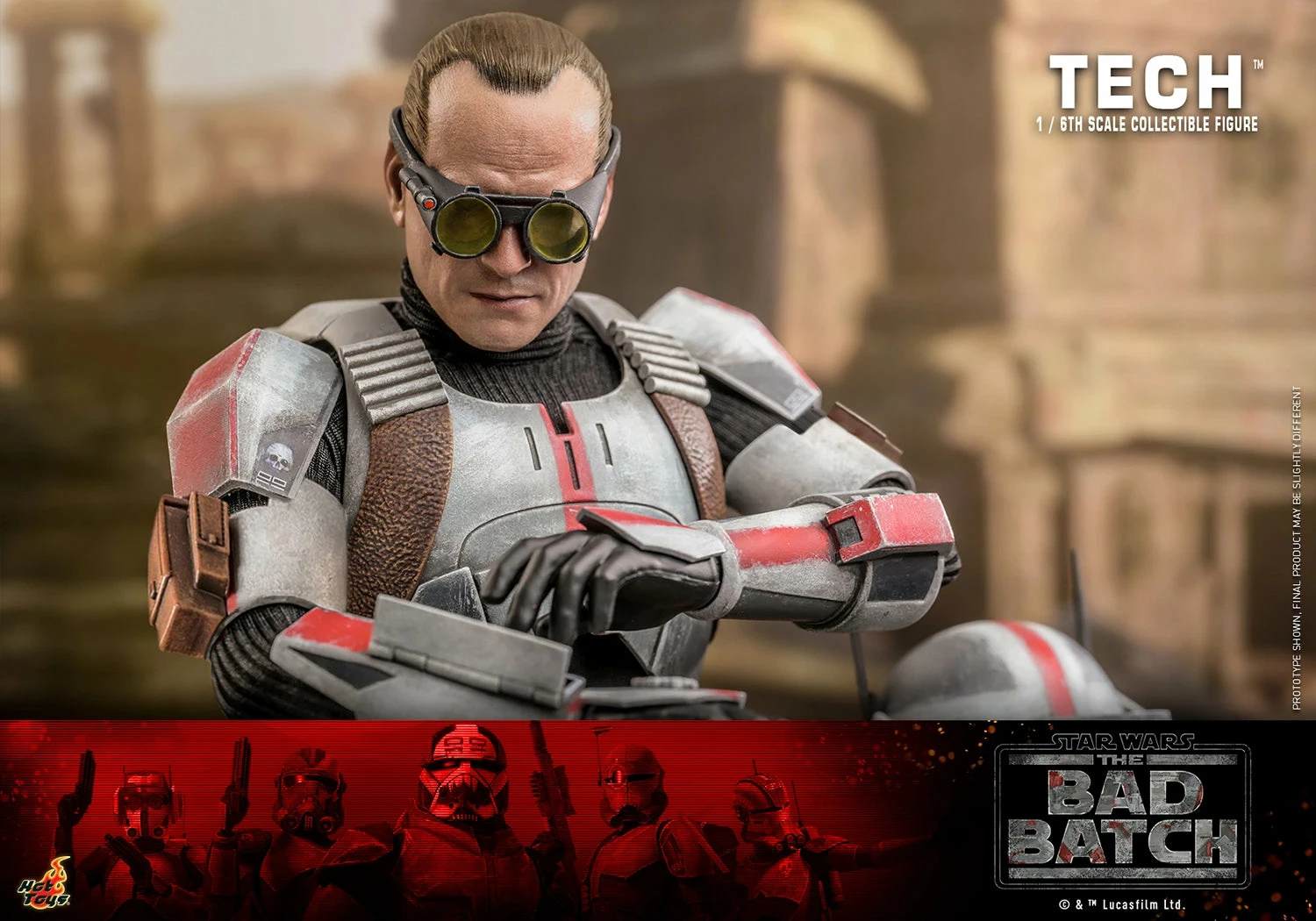 Hot Toys 1/6th Scale Figure Star Wars The Bad Batch Tech - Image 14