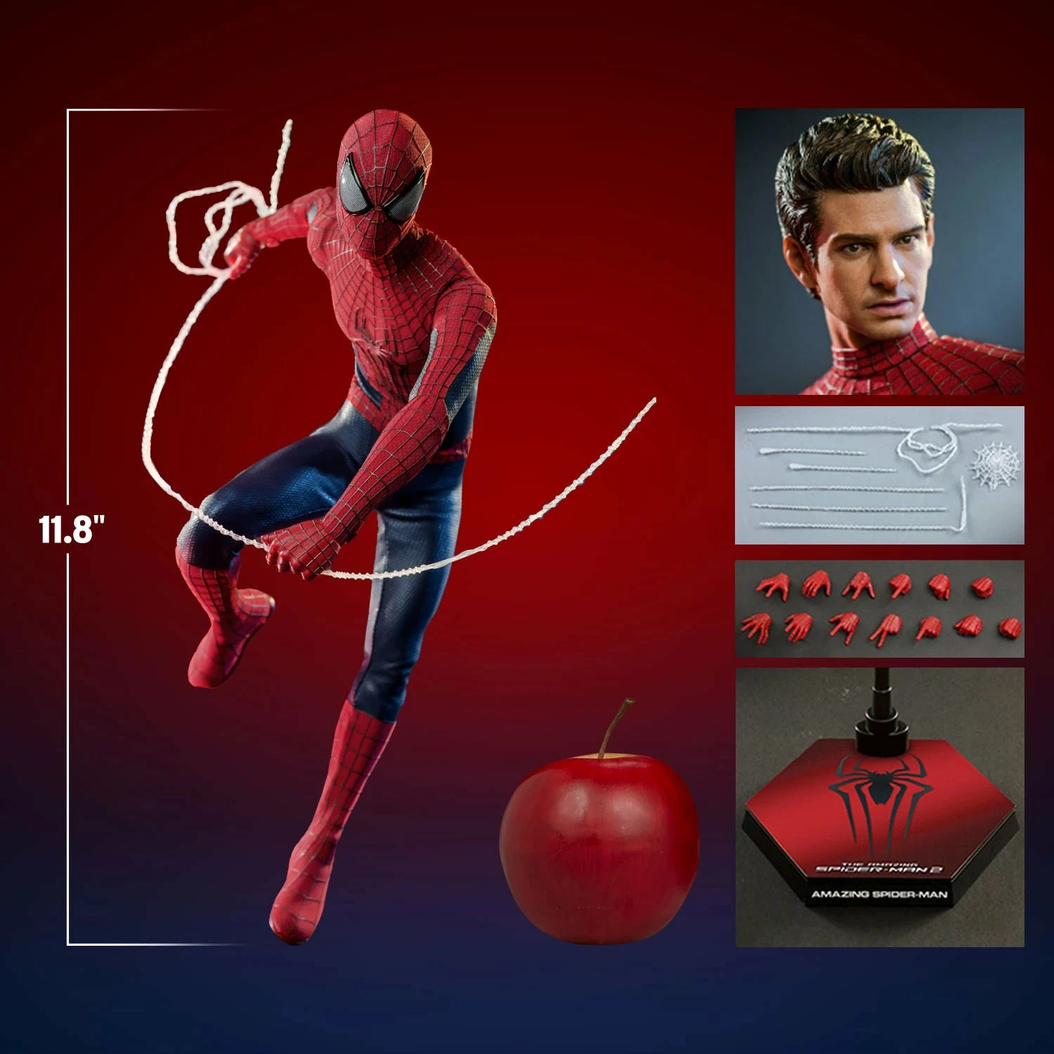 Hot Toys 1/6th Scale Figure Marvel Andrew Garfield The Amazing Spider-Man - Image 17