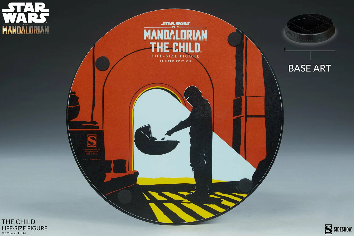 Sideshow The Mandalorian The Child Life-Size Figure - Image 12