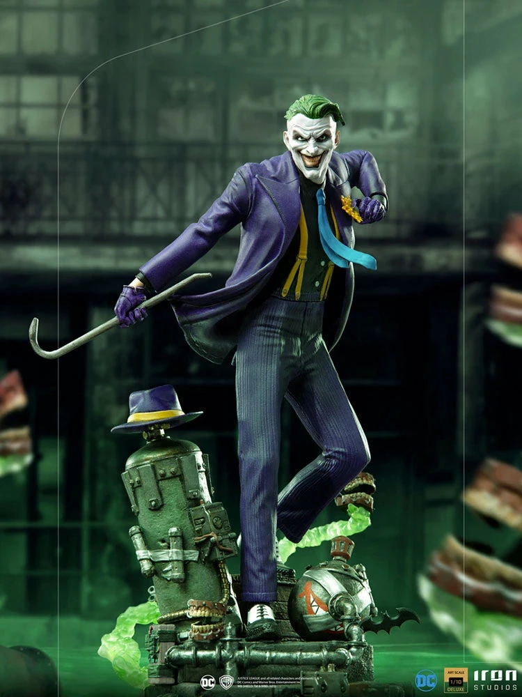Iron Studios DC Comics The Joker 1/10 Deluxe Art Scale Statue - Image 4