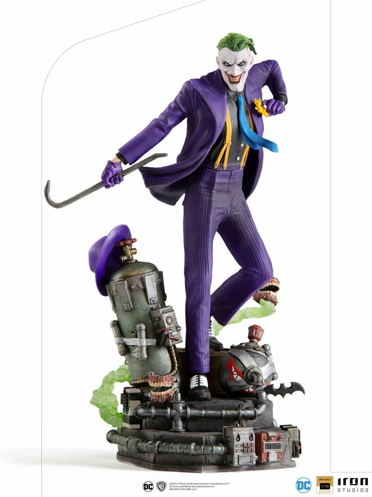 Iron Studios DC Comics The Joker 1/10 Deluxe Art Scale Statue - Image 6