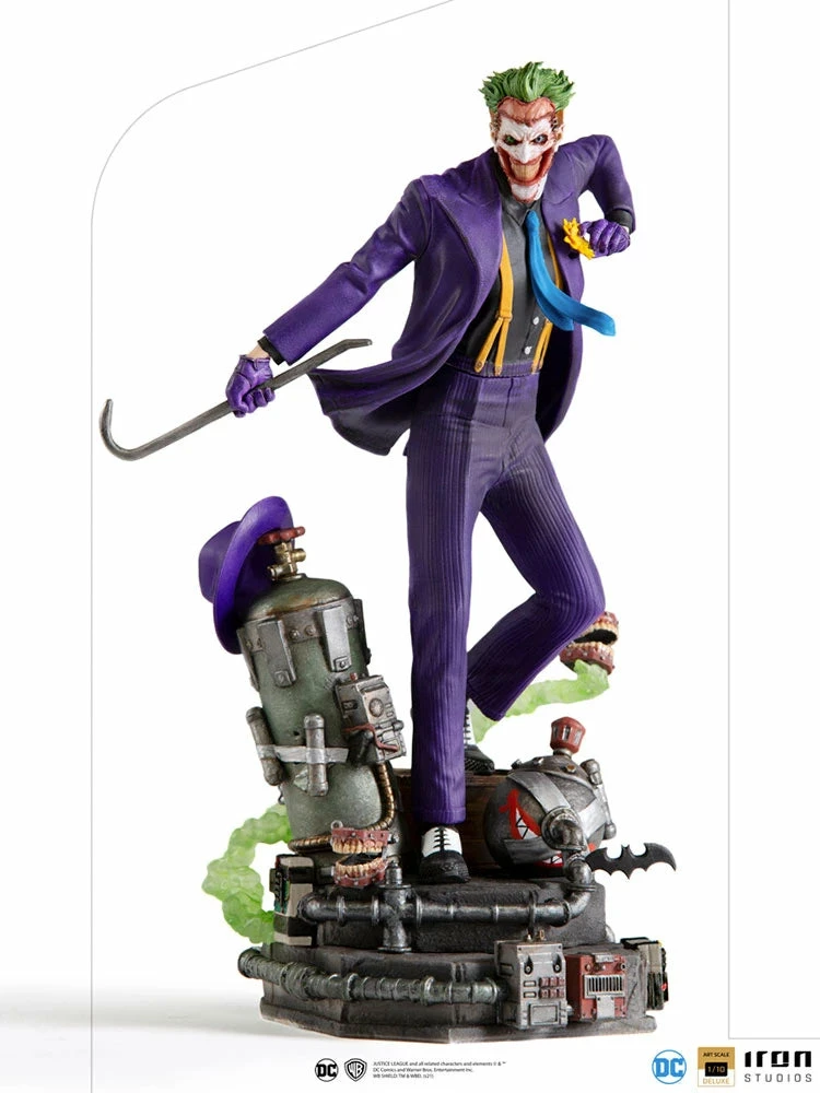 Iron Studios DC Comics The Joker 1/10 Deluxe Art Scale Statue - Image 8