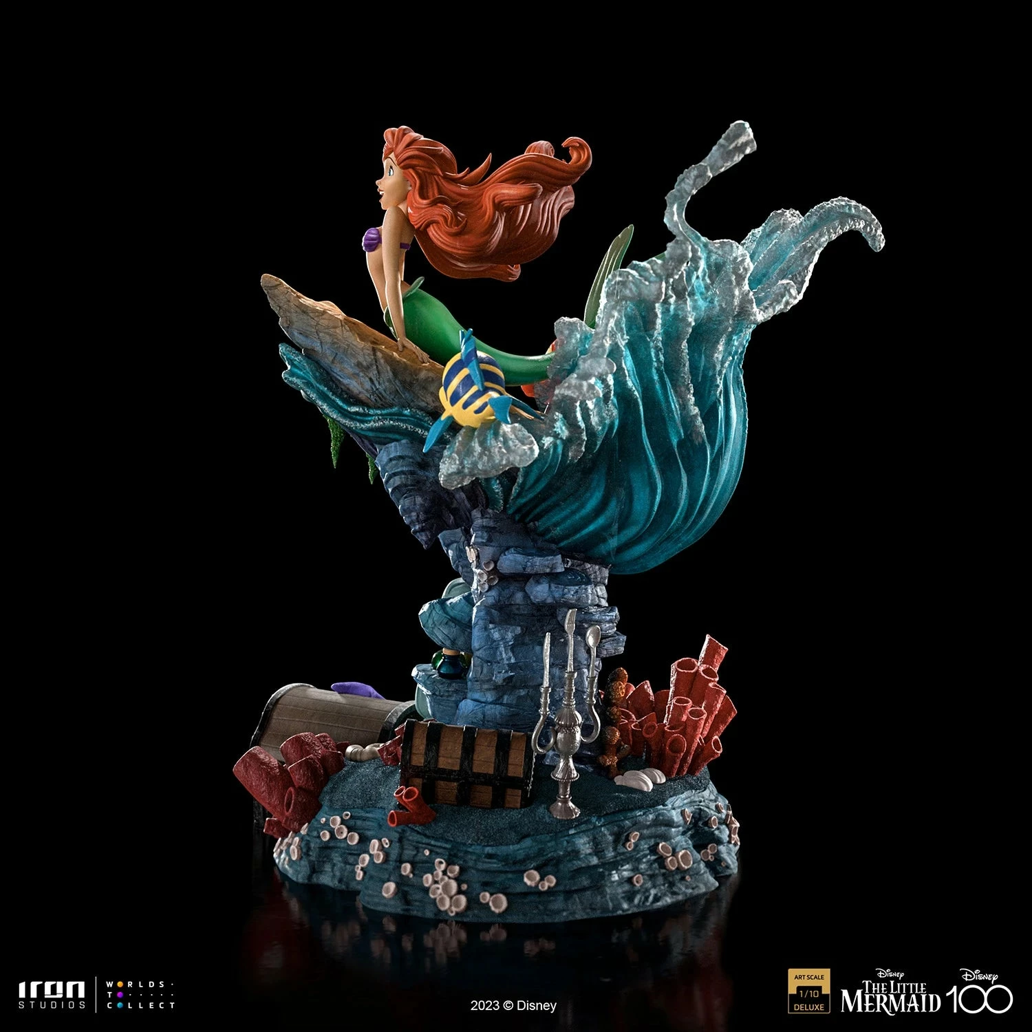 Iron Studios Disney The Little Mermaid 1/10 Deluxe Art Scale Statue - Image 7