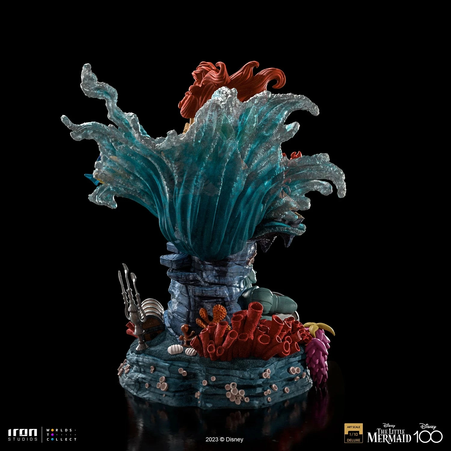 Iron Studios Disney The Little Mermaid 1/10 Deluxe Art Scale Statue - Image 9