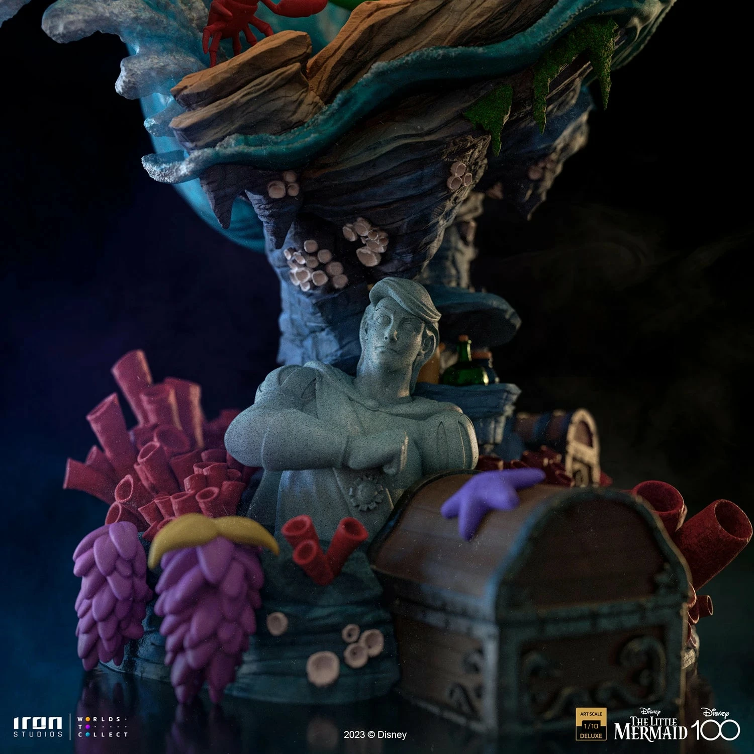 Iron Studios Disney The Little Mermaid 1/10 Deluxe Art Scale Statue - Image 10