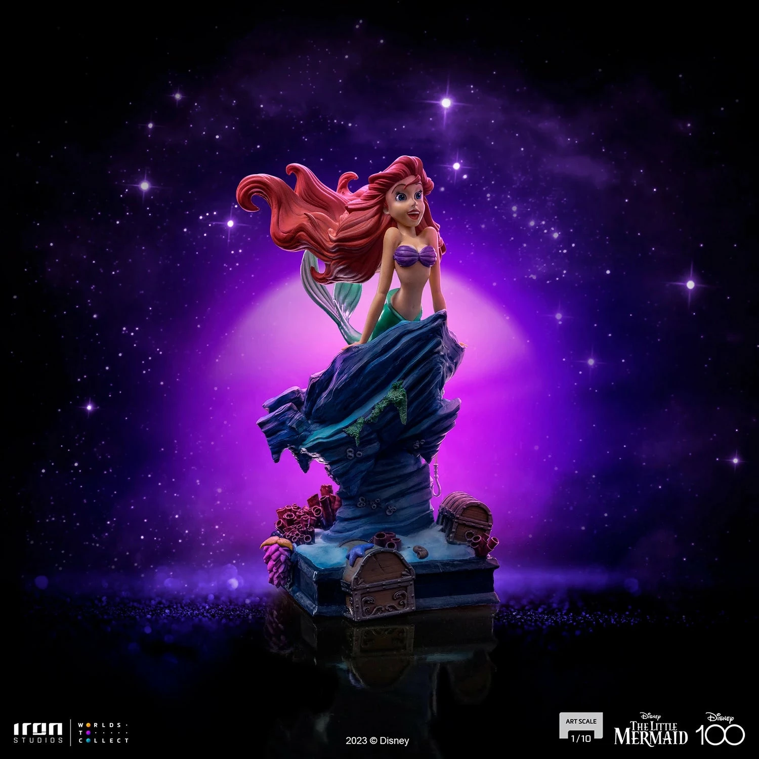 Iron Studios Disney The Little Mermaid 1/10 Art Scale Statue - Image 2