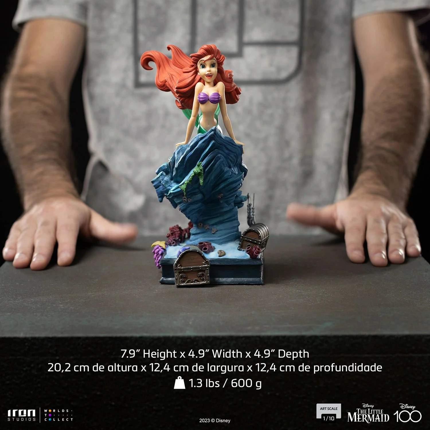 Iron Studios Disney The Little Mermaid 1/10 Art Scale Statue - Image 3