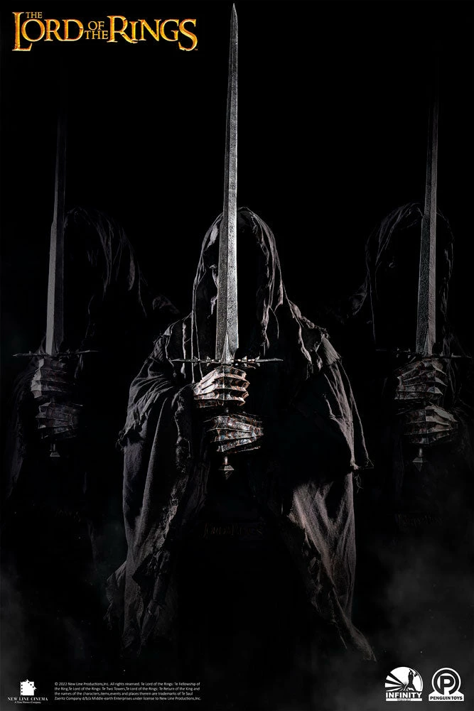 Infinity Studio X Penguin Toys "The Lord Of The Rings" The Ringwraith Life Size Bust 1/1 Scale Figure - Image 10