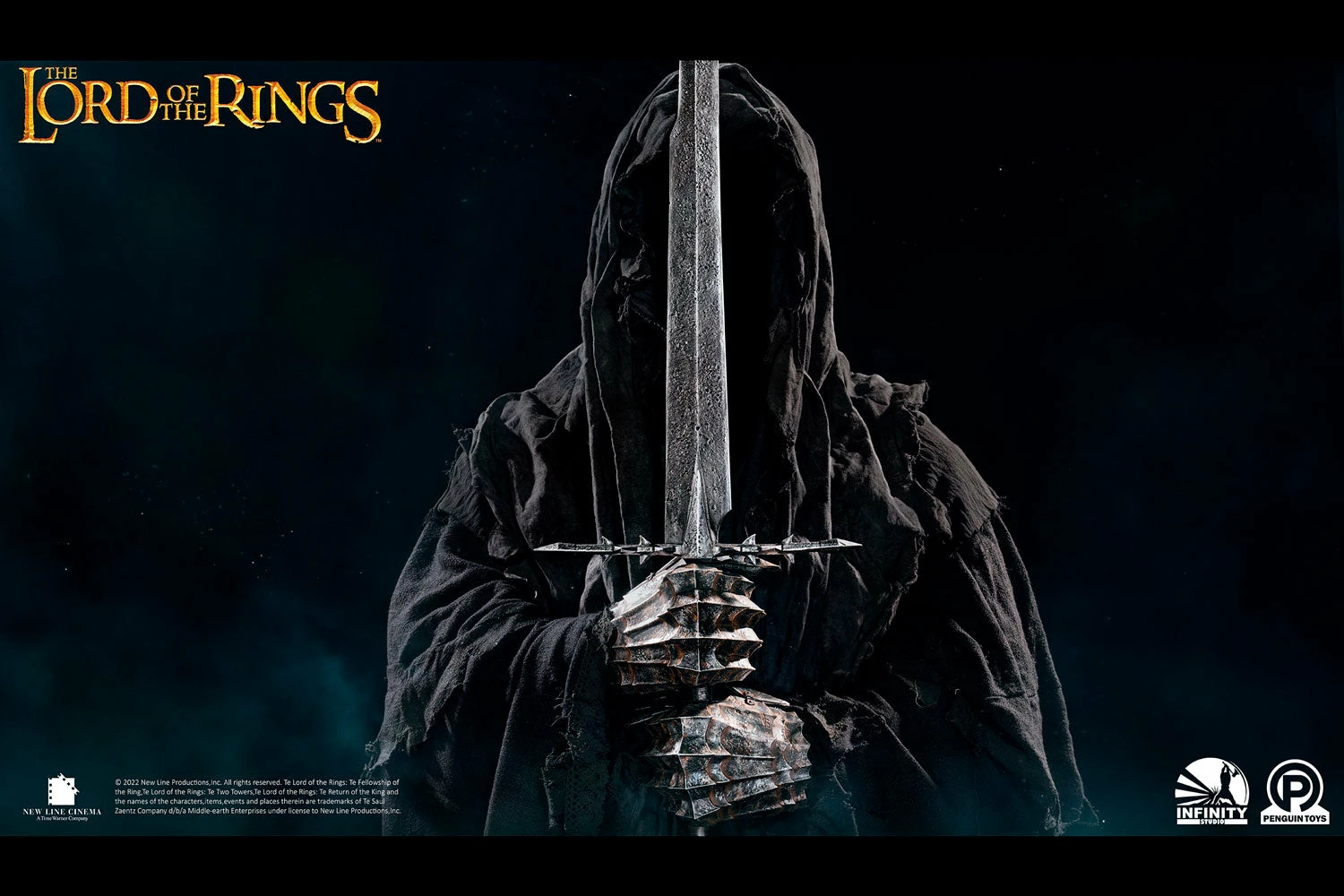 Infinity Studio X Penguin Toys "The Lord Of The Rings" The Ringwraith Life Size Bust 1/1 Scale Figure - Image 3